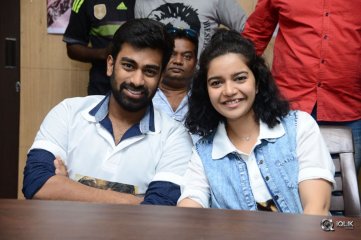 London Babulu Movie Team at AVN college Vizag